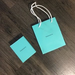 Tiffany & Co. box and bag